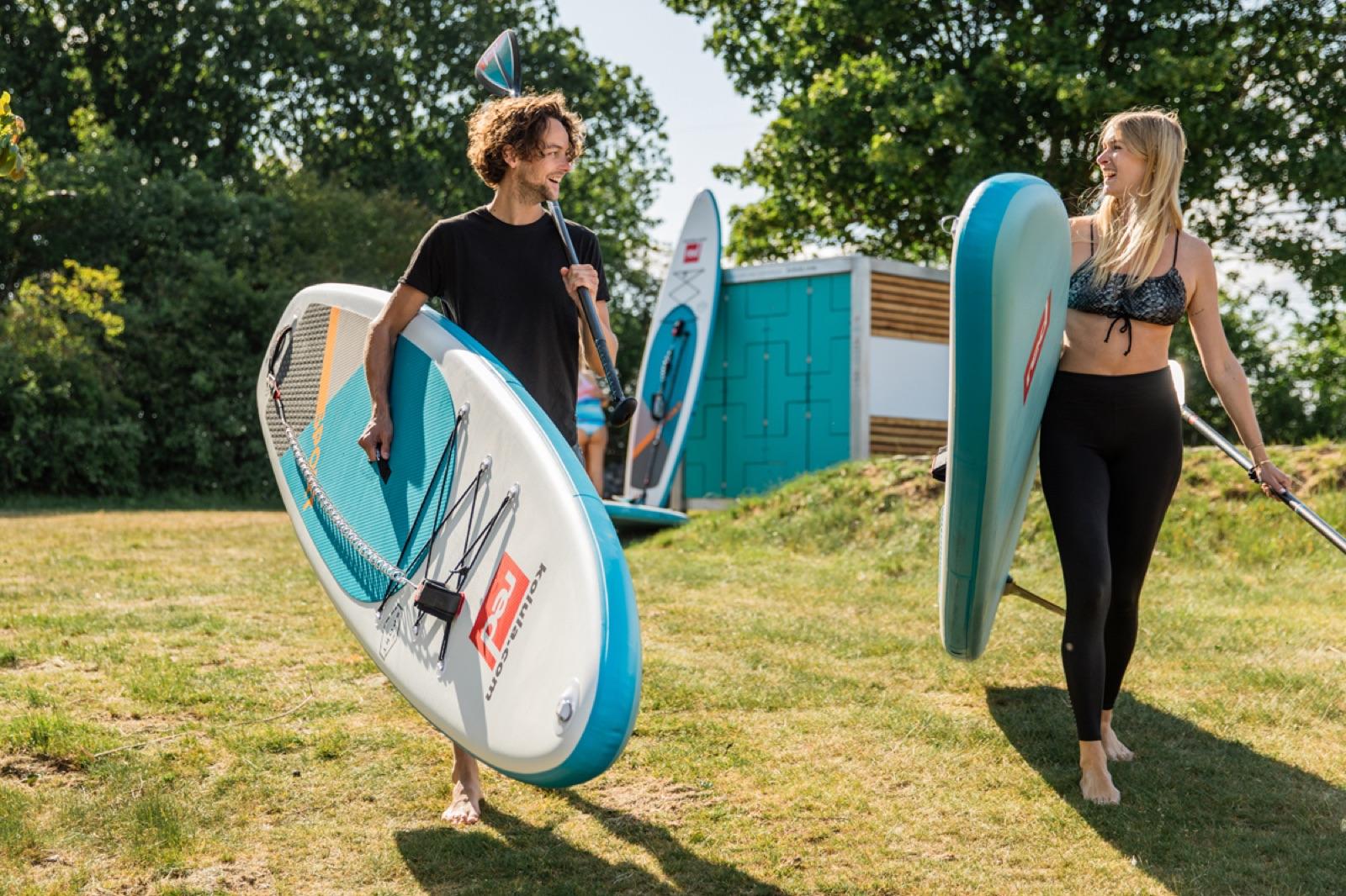 In 3 Schritten aufs Wasser